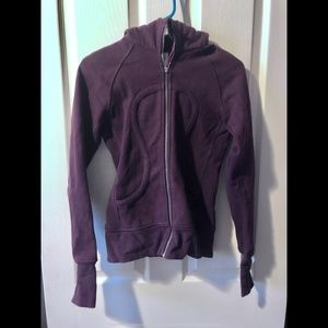 Lululemon Scuba Hooded Jacket with zipper Size 2
